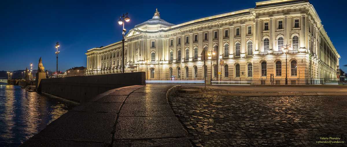 Набережная санкт петербурга - дворцовая, английская, университетская -