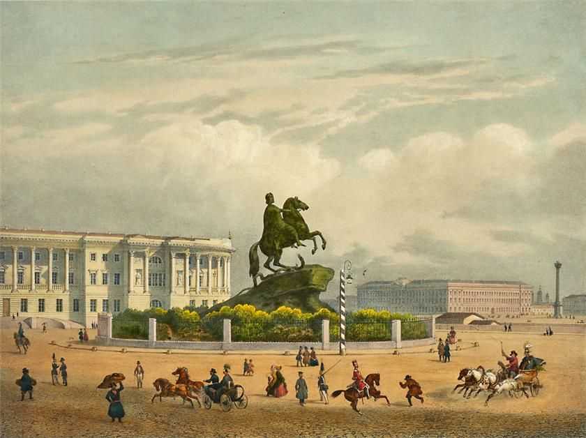 Сенатская площадь в санкт-петербурге