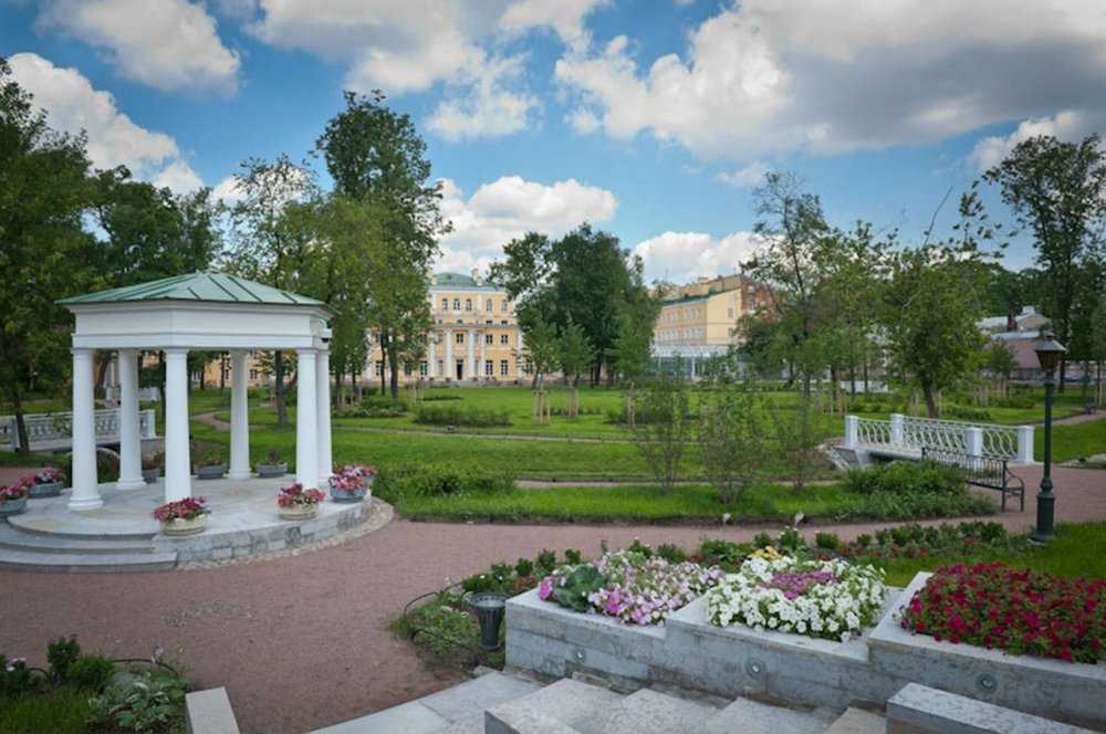 Усадьба державина или польский сад - райское место в санкт-петербурге