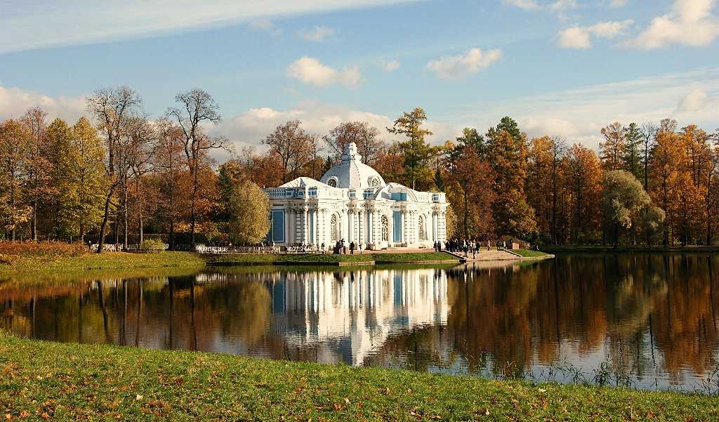 Александровский парк в пушкине, в царском селе