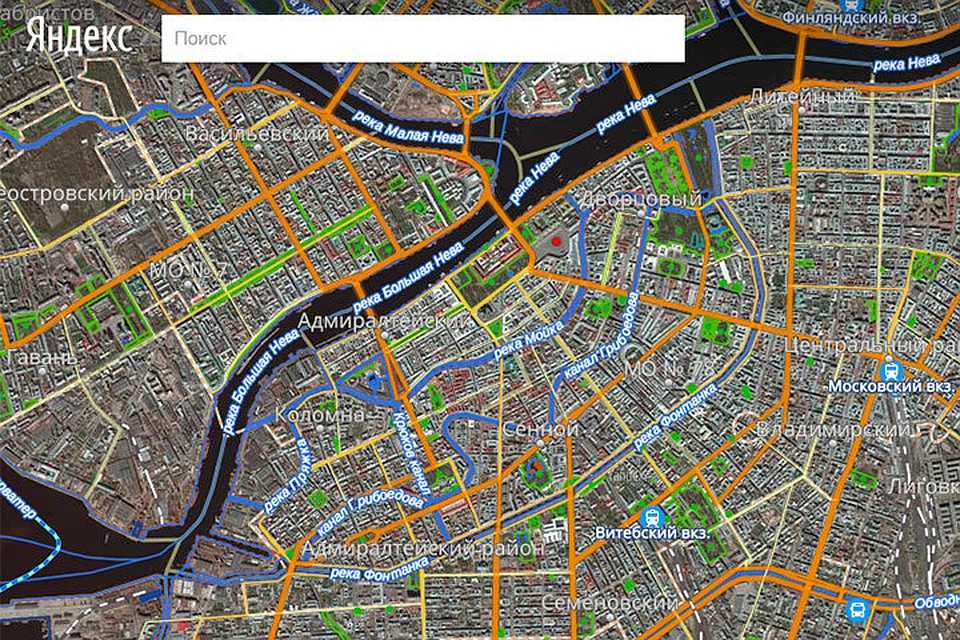 Карта санкт-петербурга подробная с улицами, номерами домов, районами. схема и спутник онлайн