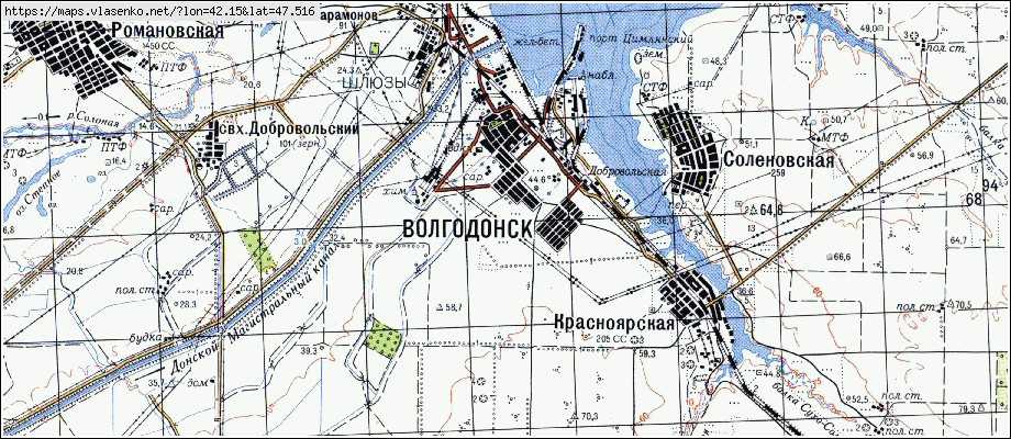 Где находится волгодонск. расположение волгодонска (ростовская область - россия) на подробной карте.