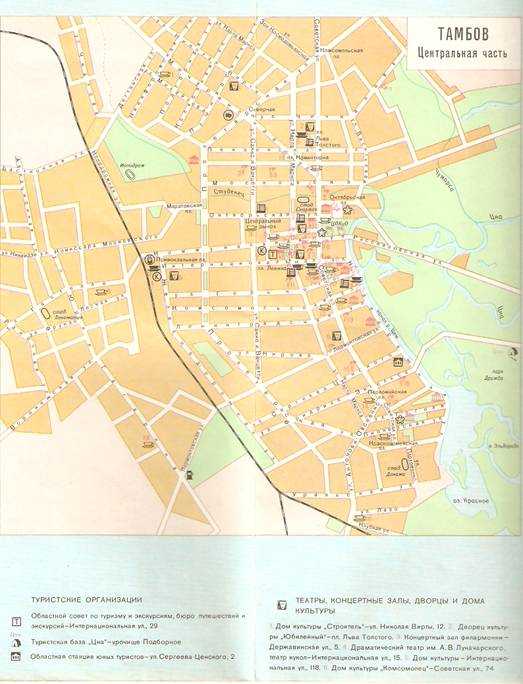 Карта тамбова подробная с улицами, номерами домов, районами. схема и спутник онлайн