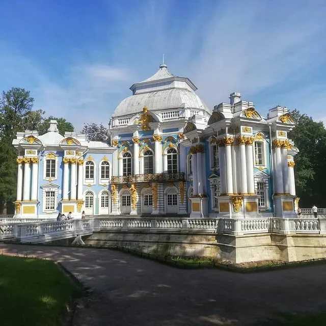 Екатерининский парк, царское село (пушкин, санкт-петербург): регулярная и пейзажная части