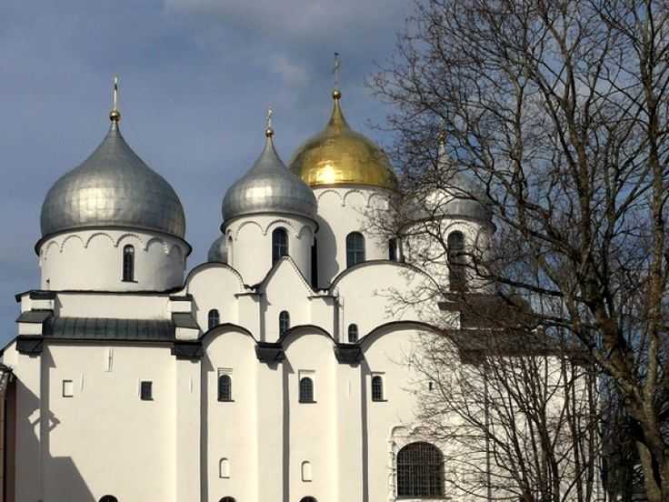 Великий новгород, кремль. собор софии, премудрости божией