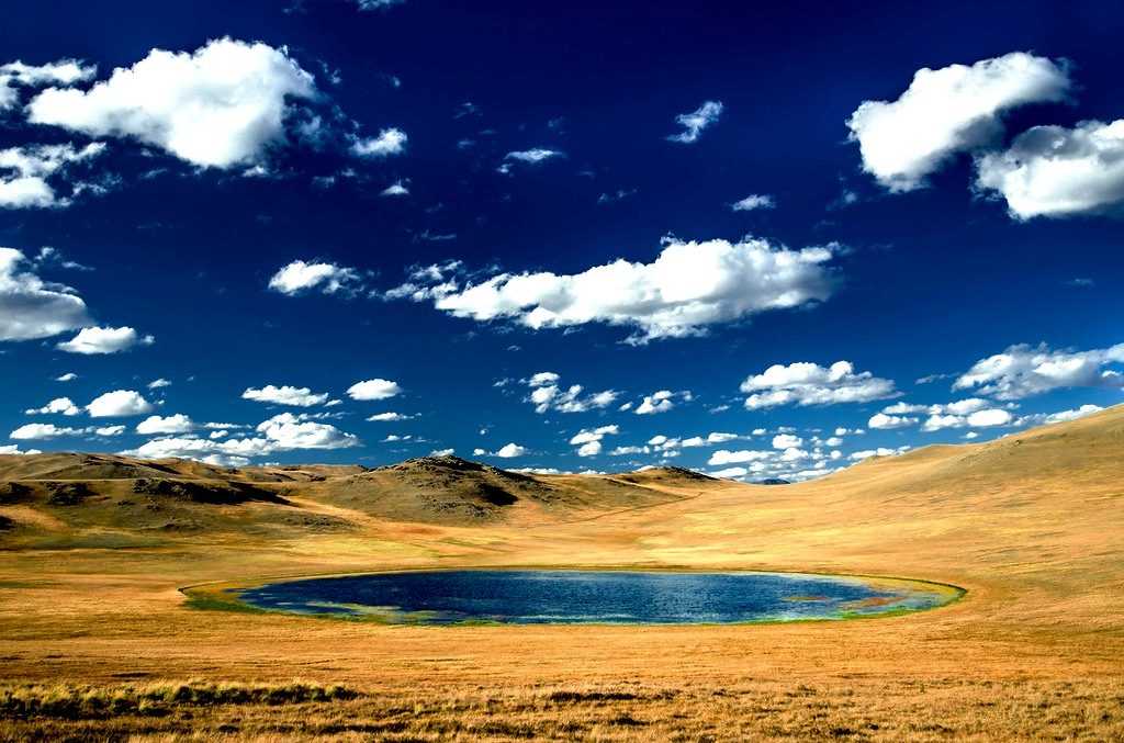 Убсу-нур озеро (uvs nuur). убсунурский (увс) аймак монголии.