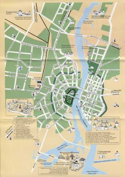 Карта ярославля, подробная схема города