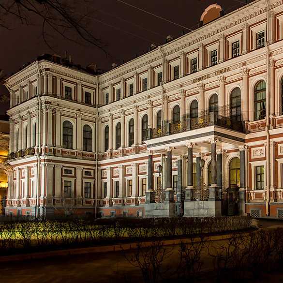 Николаевский дворец в санкт-петербурге (дворец труда)