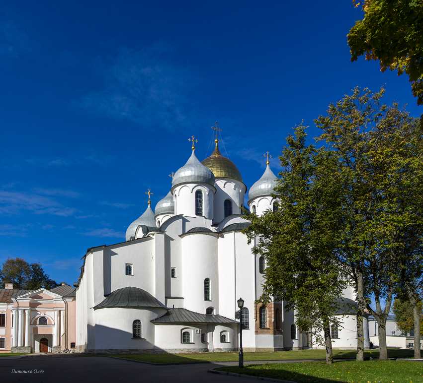История основания софийского собора в новгороде