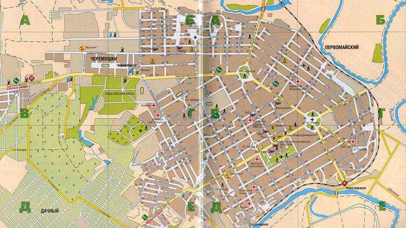 Где находится новочеркасск — город, на карте россии, в какой области