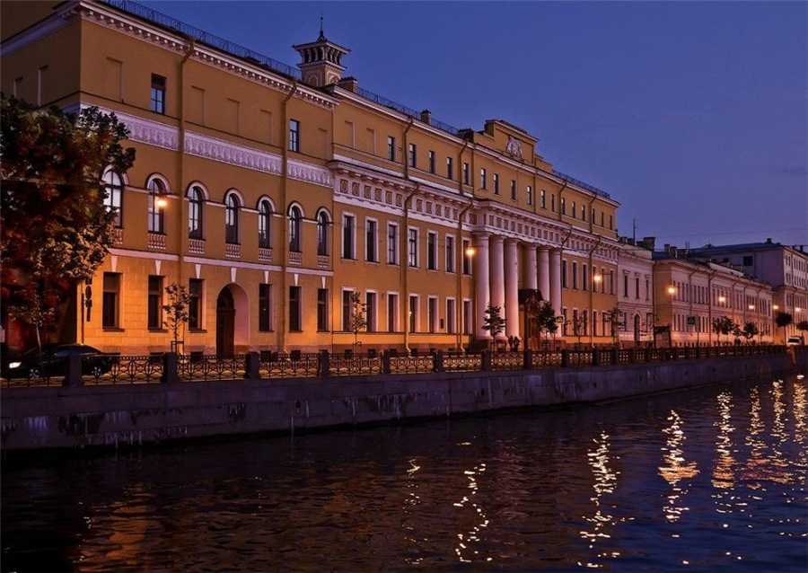 Узнай где находится Юсуповский дворец на карте Санкт-Петербурга (С описанием и фотографиями). Юсуповский дворец со спутника