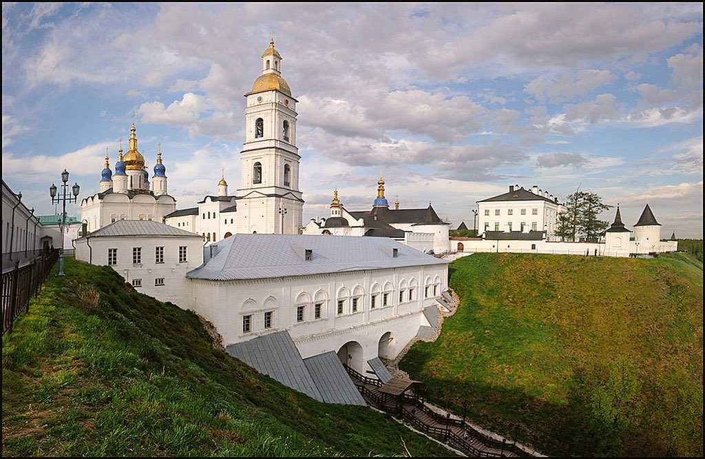 Смотровая площадка тобольского кремля. фото