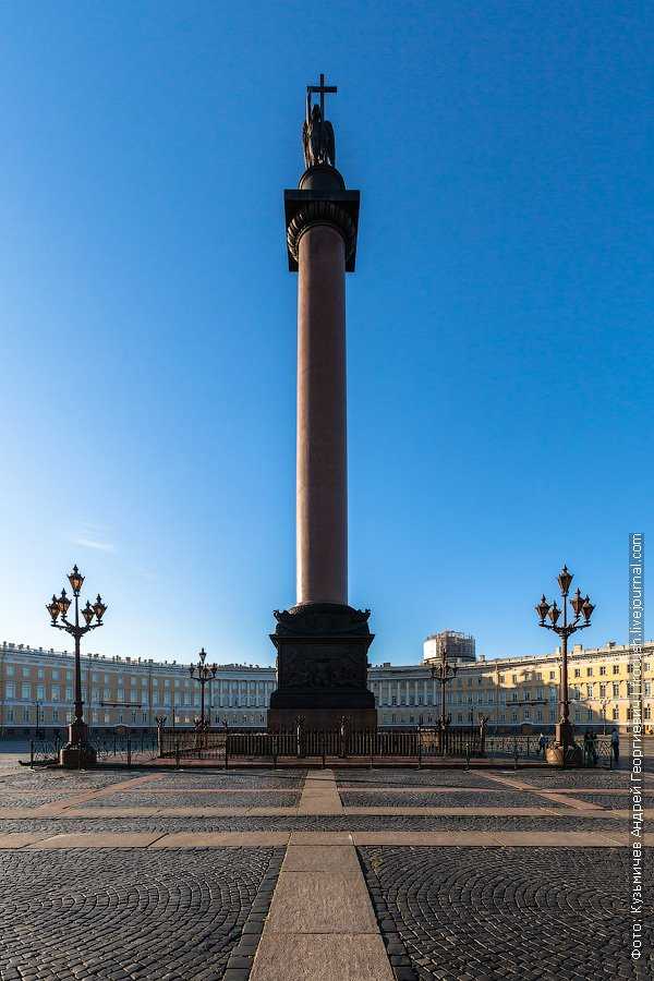 Александрийский столп в санкт-петербурге: ответы на вопросы