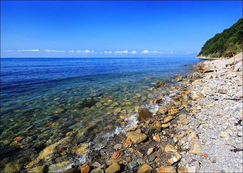 Широкая балка — самый чистый пляж новороссийска