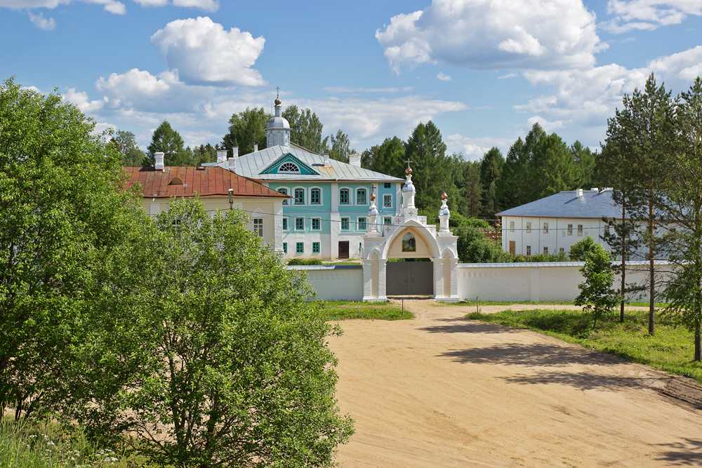 Павло-обнорский монастырь - вологодская область, вологодская область - на карте