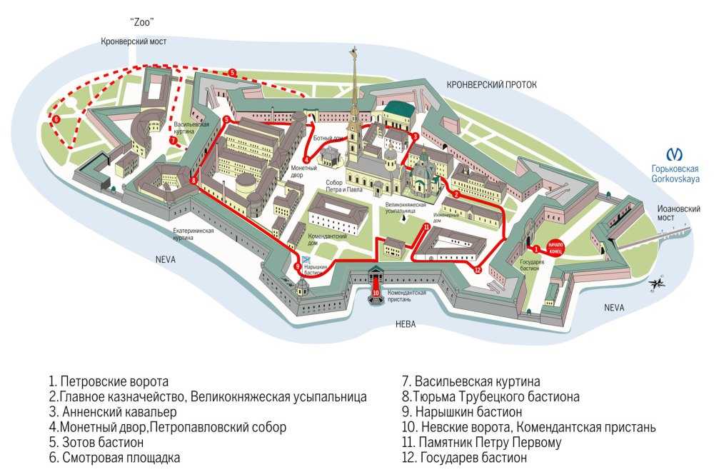 Петропавловская крепость в санкт-петербурге: адрес, часы работы, как добраться, фото — туристер.ру