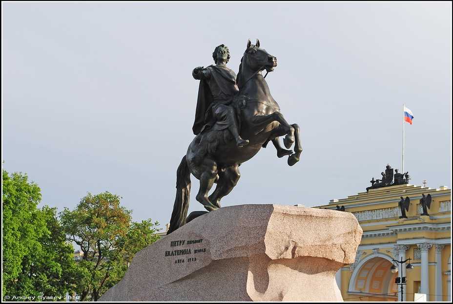 Медный всадник в санкт-петербурге — памятник посвященный петру первому 1 — плейсмент