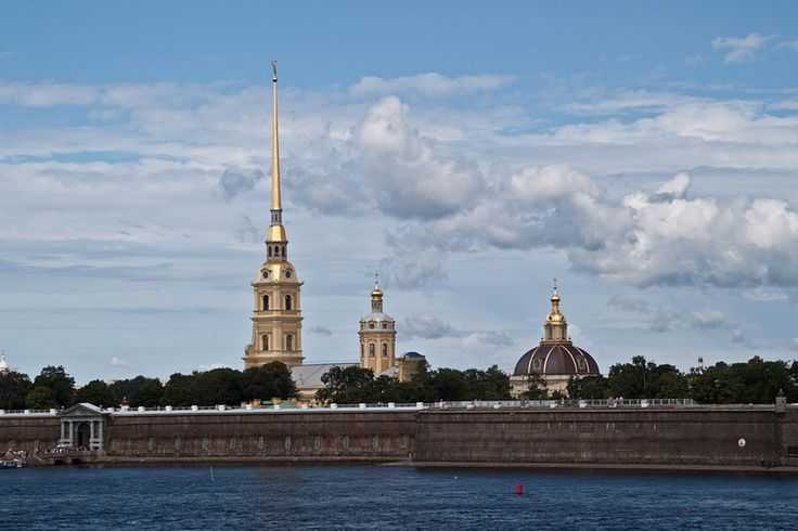Бастионы и равелины петропавловской крепости