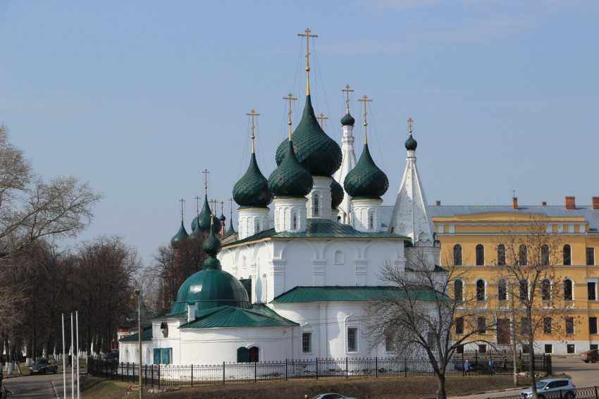 Спасо-преображенский монастырь в ярославле: описание
