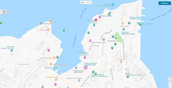 Подробная карта город севастополь с улицами и номерами домов, с районами, яндекс гугл карта, маршрут и индекс