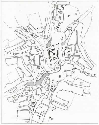 Подробная карта сергиева посада с улицами и номерами домов