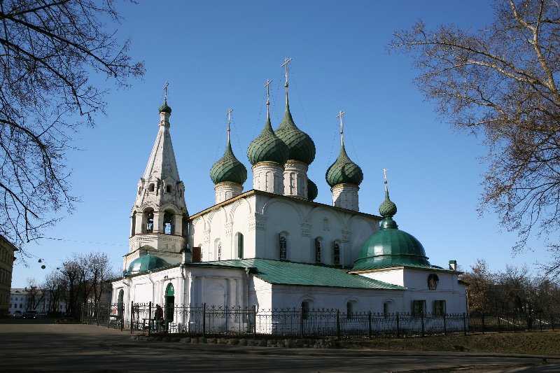 Спасо-преображенский монастырь в ярославле