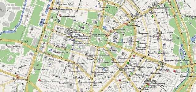 Карта саратова подробно с улицами, домами и районами