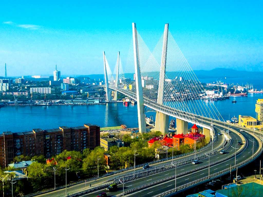 Высота русского моста во владивостоке - вместе мастерим