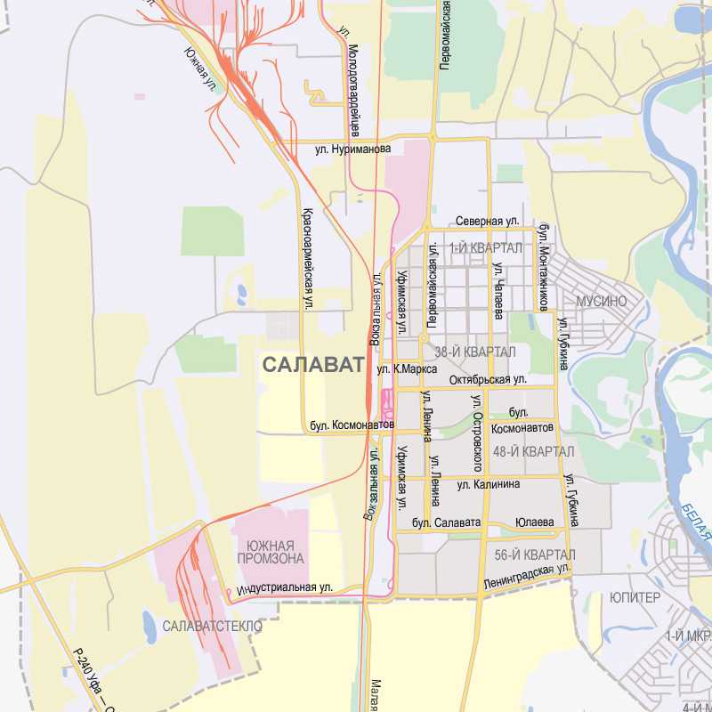 Карта стерлитамака подробная с улицами, номерами домов, районами. схема и спутник онлайн