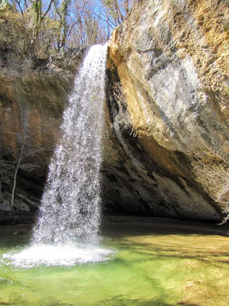 Водопад козырек в крыму: где находится, как добраться, фото