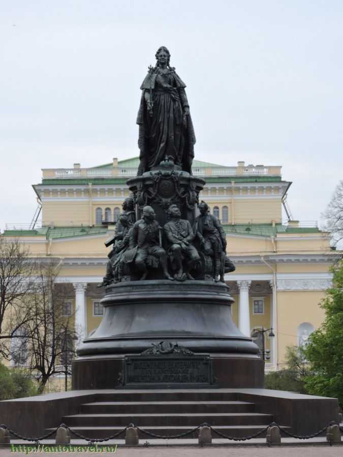 Памятник екатерине ii, краснодар — история, фото и видео, описание, автор, где находится