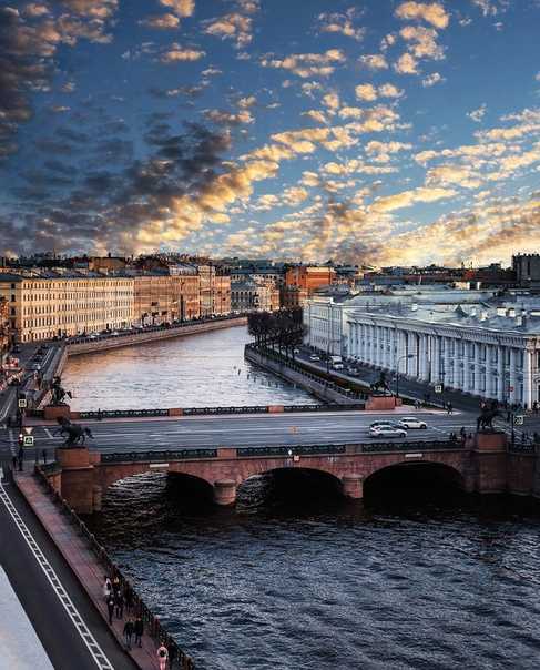 Аничков мост в санкт-петербурге - фото, история, адрес