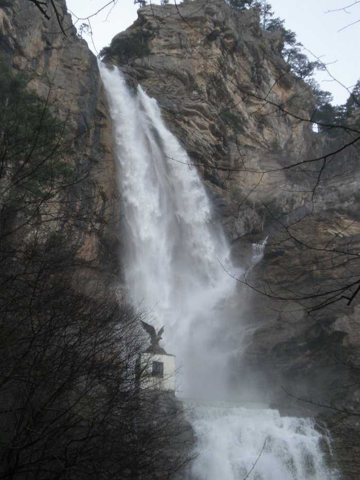 Водопад учан-су (крым) — высота, как добраться на машине, где находится, фото
