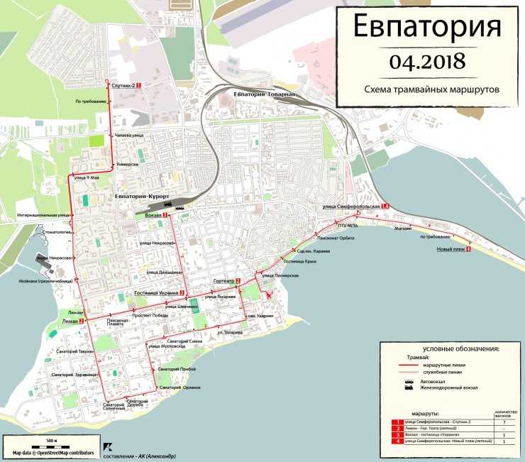 Карта ялты подробная с улицами, номерами домов и маршрутами