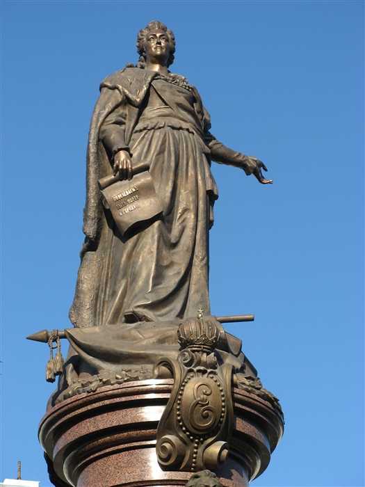 Памятник екатерине 2 в севастополе