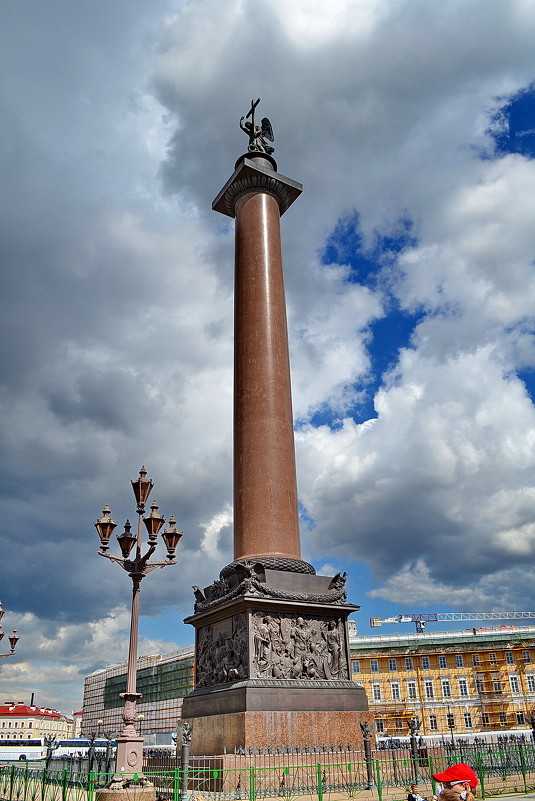 Александровская колонна в санкт-петербурге - история, фото, описание, как добраться, карта