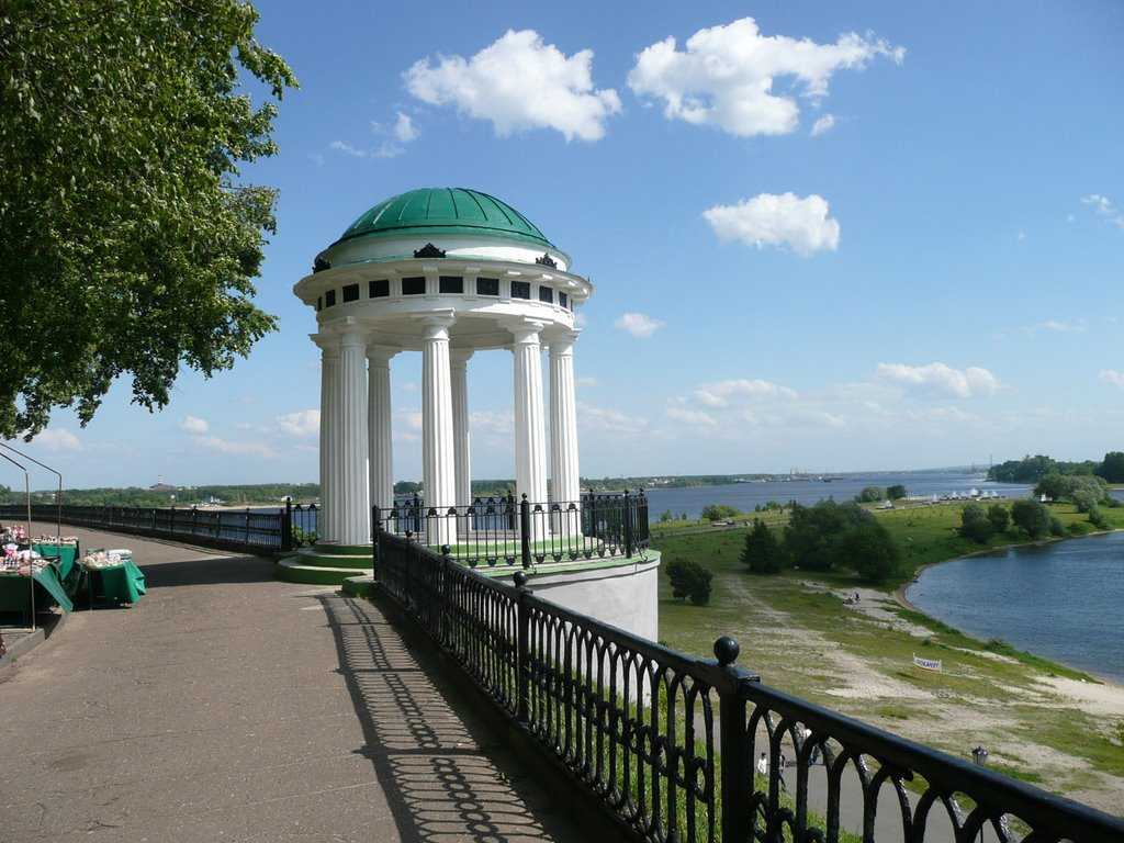 Петропавловский парк в ярославле