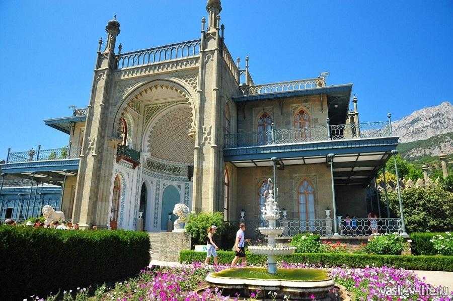 Воронцовский дворец в крыму - подробное описание экскурсии | разумный туризм
