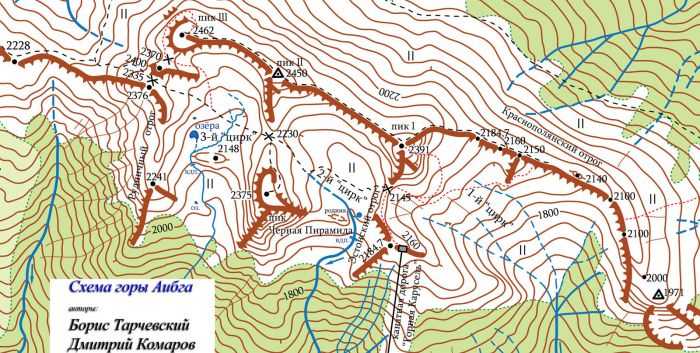 Тункинская долина. вулканы, реки, озера и минеральные источники на карте местности
