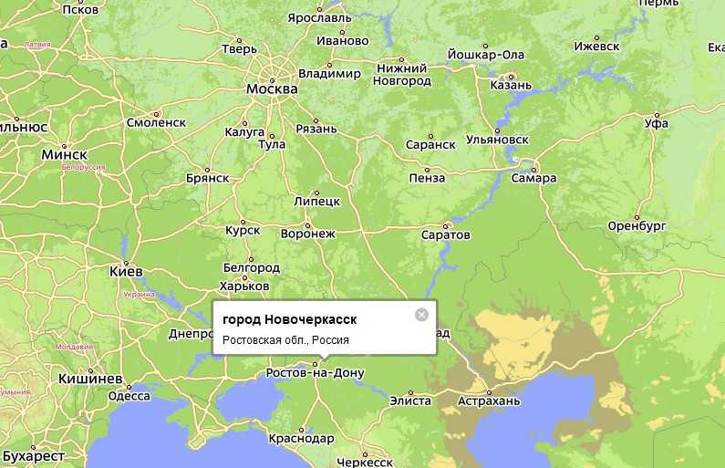 Новочеркасск на карте россии с улицами и домами