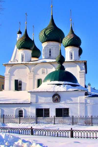 Спасо-преображенский монастырь в ярославле