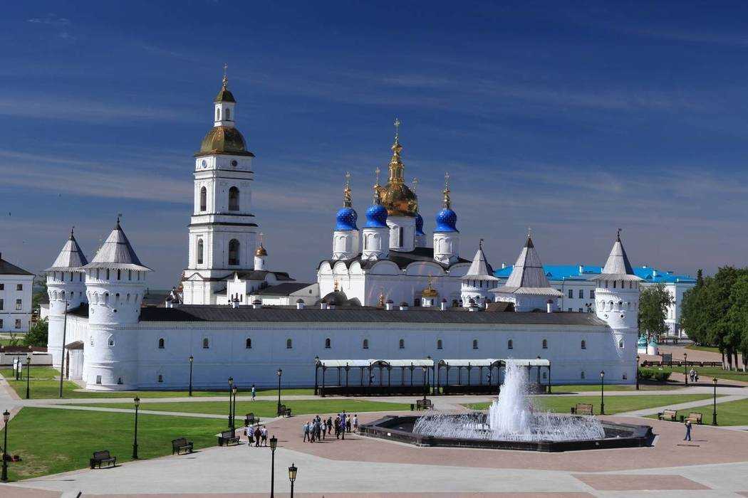 Смотровая площадка тобольского кремля