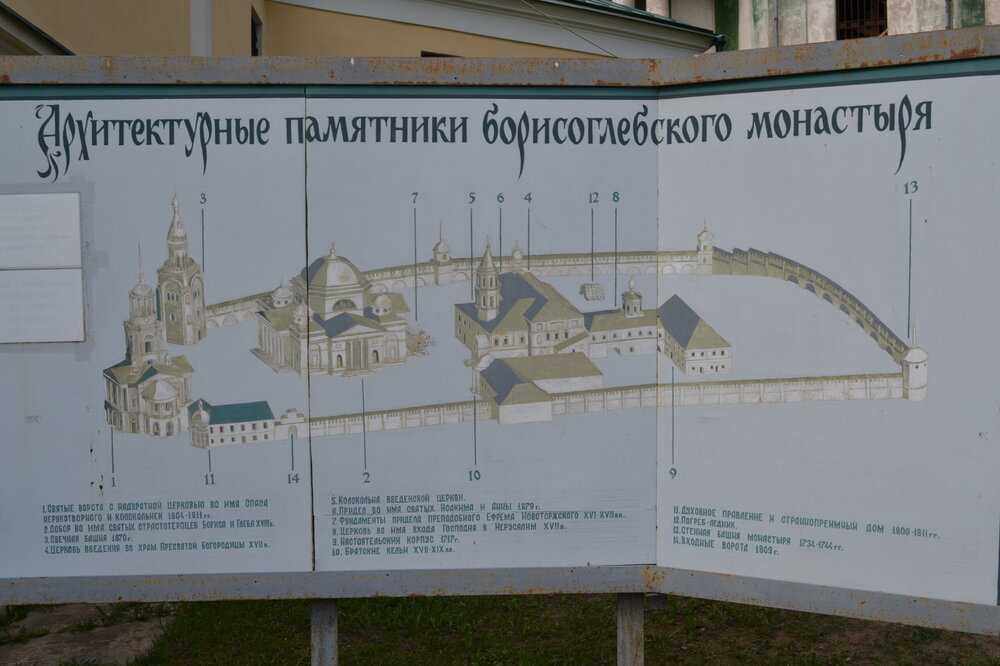 Борисоглебский монастырь описание и фото - россия - центральный р-н: торжок