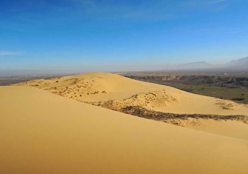 Бархан сарыкум: самая большая песчаная дюна в европе