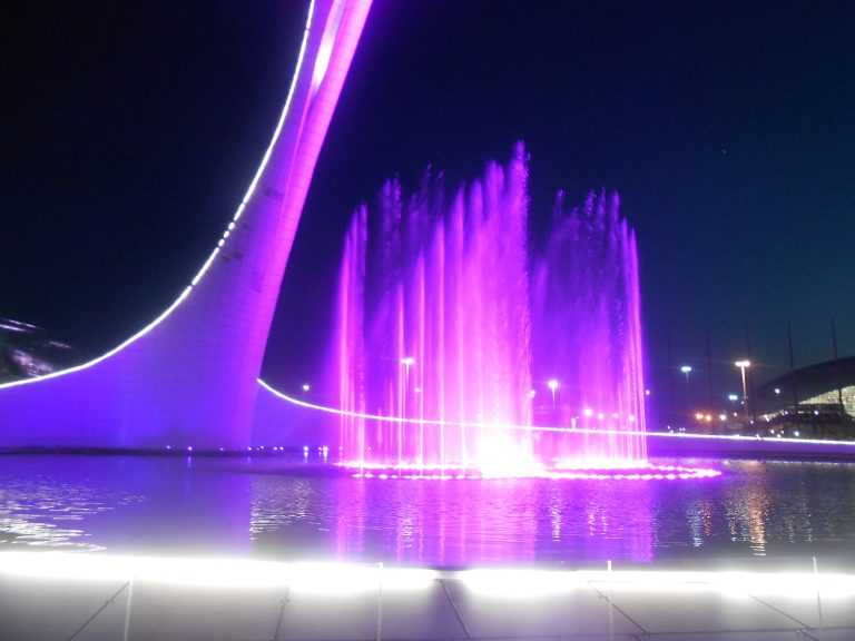 Олимпийский парк в сочи: как доехать, расписание работы поющих фонтанов в 2021 году и официальный сайт