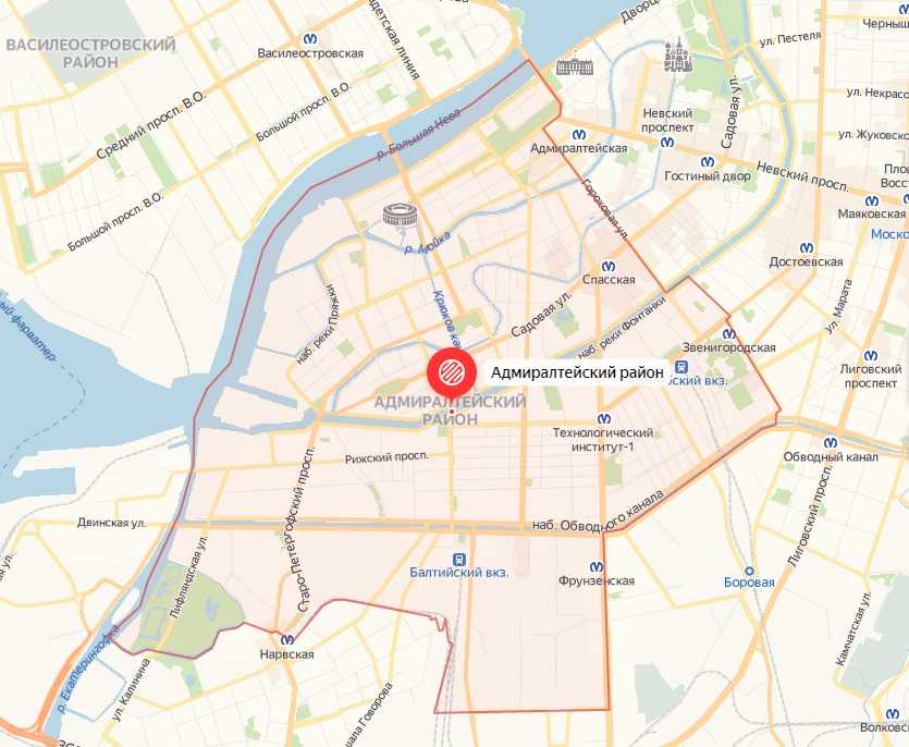 Узнай где находится Адмиралтейский район на карте Санкт-Петербурга (С описанием и фотографиями). Адмиралтейский район со спутника