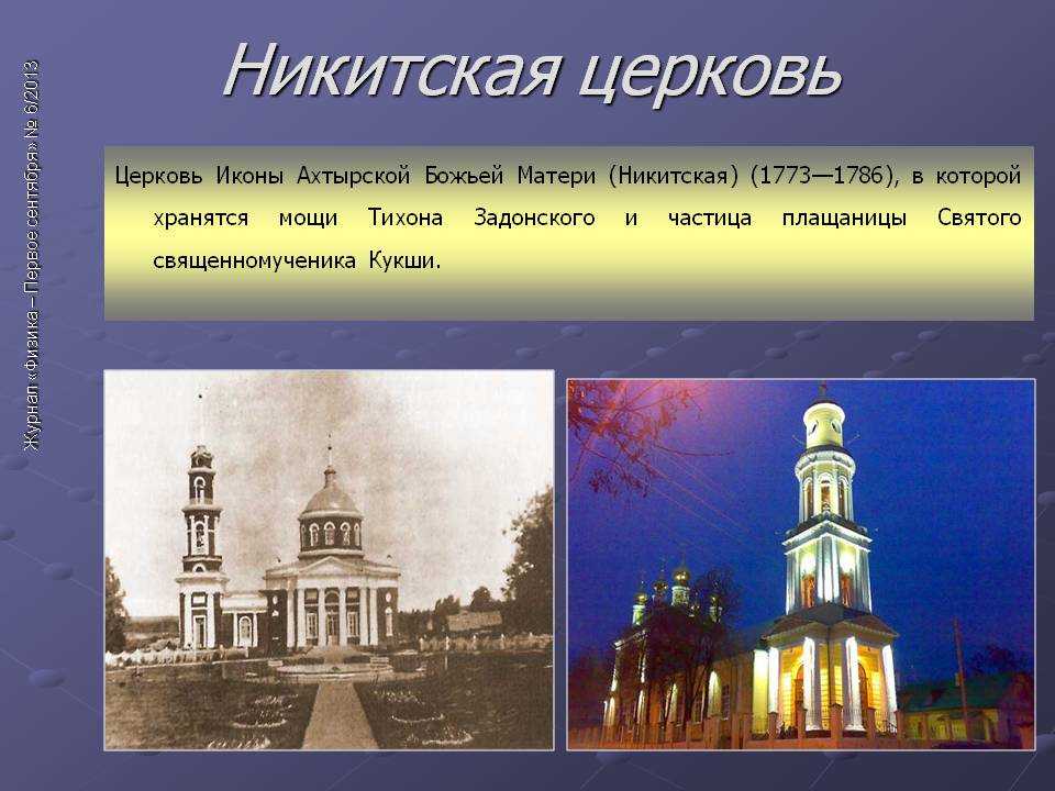 Никитская церковь во владимире: описание, фото