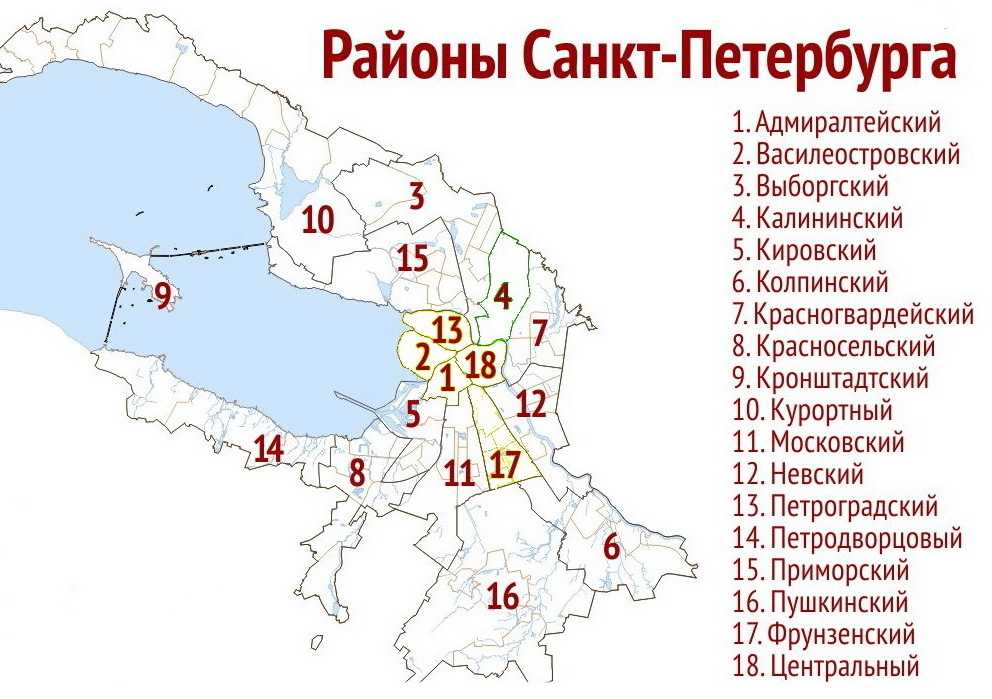 Санкт-петербург на карте россии с улицами и домами