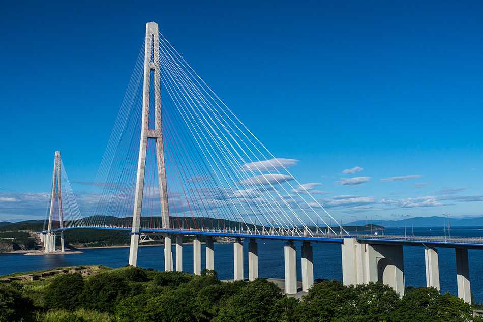 Высота русского моста во владивостоке - вместе мастерим