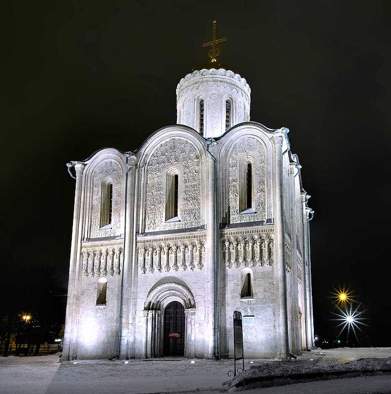 "каменная поэма": дмитриевский собор во владимире